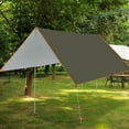 thumbnail image 1 of CXALSSY Outdoor Sun Shades Canopy for Patio, Rectangle Solid Cloth Shade Sails, Fabric UV Block Sunshade for Lawn Room Plants Backyard Garden,3*4M, 1 of 5