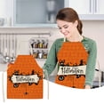 thumbnail image 1 of CXALSSY Spirit Halloween Apron Decorations Intdoor Clearance, Cute Halloween Home Waterproof Dirt Resistant Apron for Dining Room/kitchen Decor or Party Supplies., 1 of 5
