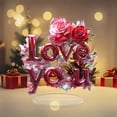 thumbnail image 1 of CXALSSY Valentine's Day Decor, Valentines Day Decorations, Valentines Day Gifts, Valentines Day Love Listing Home Decoration Decoration Pendant Heart Shaped Wooden Door Sign Hanging Decoration, 1 of 7