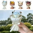 thumbnail image 1 of CXALSSY Valentine's Day Gifts for Her, Valentine's Day Gifts for Women Girlfriend, Mini Pocket Meet Small Bouquet Rose Sunflower Everlasting Flowers, 1 of 6