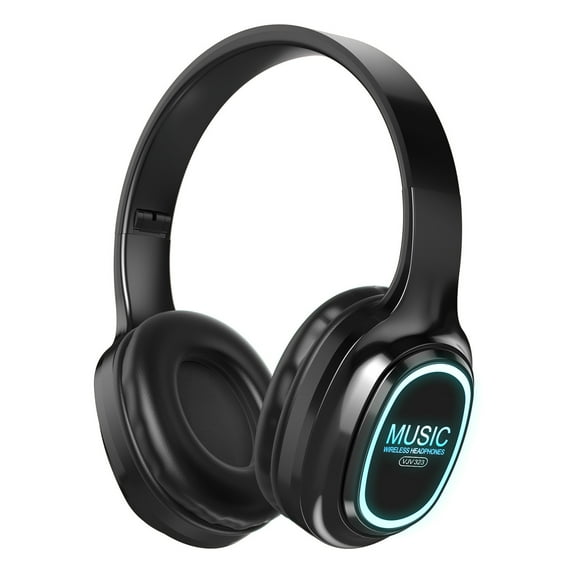 CXALSSY X3 Active Noise Cancelling Headphones, Over-Ear Headphones with Mic for Kids/Adults/Teen/School/TV, Black