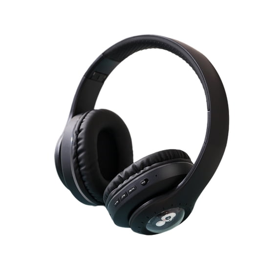 CXALSSY X3 Active Noise Cancelling Headphones, Over-Ear Headphones with Mic for Kids/Adults/Teen/School/TV, Black