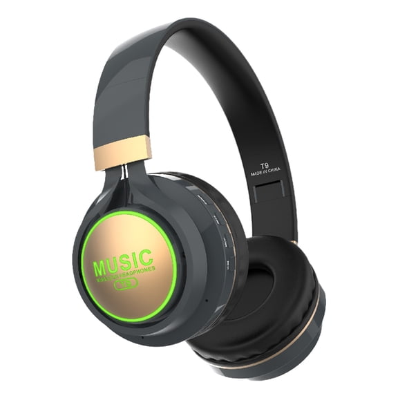 CXALSSY X3 Active Noise Cancelling Headphones, Over-Ear Headphones with Mic for Kids/Adults/Teen/School/TV, Gray