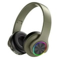 thumbnail image 1 of CXALSSY X3 Active Noise Cancelling Headphones, Over-Ear Headphones with Mic for Kids/Adults/Teen/School/TV, Green, 1 of 6