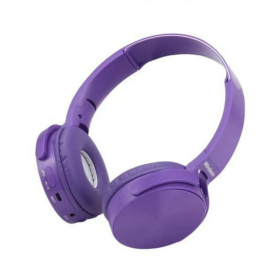 CXALSSY X3 Active Noise Cancelling Headphones, Over-Ear Headphones with Mic for Kids/Adults/Teen/School/TV, Purple