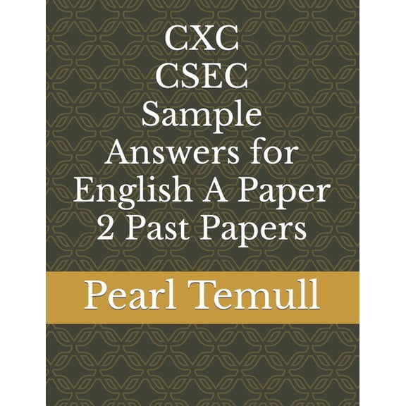 CXC CSEC Sample Answers for English A Paper 2 Past Papers (Paperback)