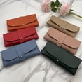 thumbnail image 1 of CXDa Glasses Case Scratch-resistant Large Capacity Space-saving Soft Flocked Lining Protective Faux Leather Dustproof Sunglasses Case Daily Supply, 1 of 10