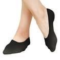 thumbnail image 1 of CXHEGBEJ 12Pairs No Show Socks For Womens Candy Colored Boat Footies Ankle Socks Ultra Low Cut Liners Non Slip Invisible Hidden Socks for Flats Black, 1 of 5