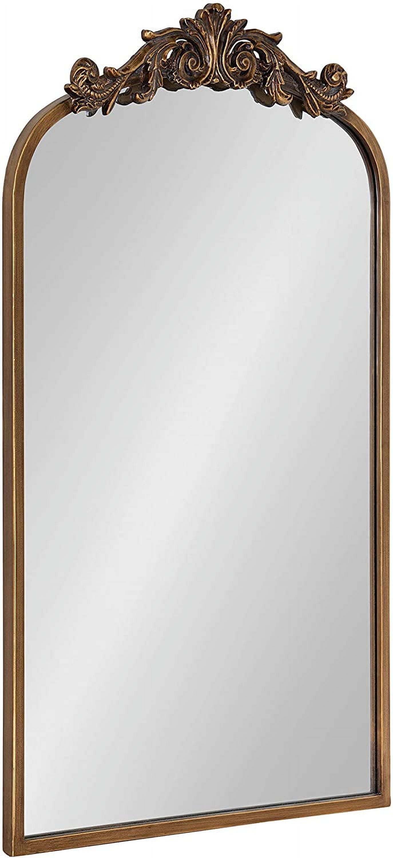 Arendahl Baroque Gold Arch Wall Mirror 35.5"x24"