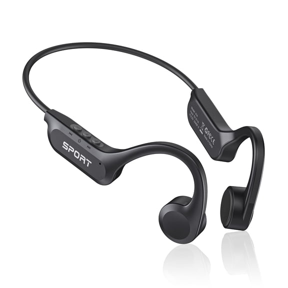 CXK Bone Conduction Headphones Bluetooth 5.4 Open Ear Headphones with Mic, Premium Loud Sound 10Hrs Playtime Bluetooth Headphones, IPX6 Waterproof Sports Headset for Running, Cycling, Walking