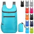thumbnail image 1 of CXKKK Lightweight Foldable Sports Backpack, Packable Daypack with Drawstring Storage Bag for Camping Hiking Travel & Short Trips, Blue, 1 of 5