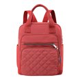 thumbnail image 1 of CXKKK Women's Large Capacity Backpack, Handbag Crossbody Shoulder Bag Multi Carry Travel Daypack with Multiple Zipper Pockets, 1 of 4
