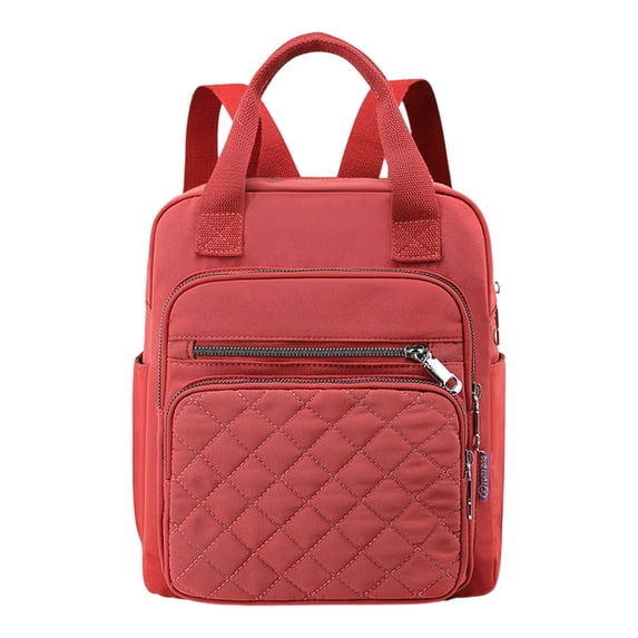 CXKKK Women's Large Capacity Backpack, Handbag Crossbody Shoulder Bag Multi Carry Travel Daypack with Multiple Zipper Pockets