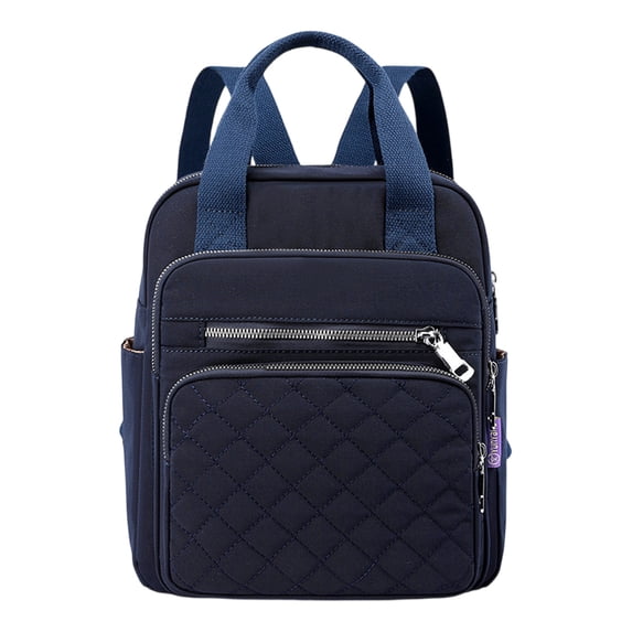 CXKKK Women's Large Capacity Backpack, Handbag Crossbody Shoulder Bag Multi Carry Travel Daypack with Multiple Zipper Pockets