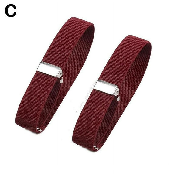 CXKUN Anti-Slip Shirt Sleeve Holders Elastic Sleeve Garters Stretch Armbands Sleeve Garters for Women Men H2D9