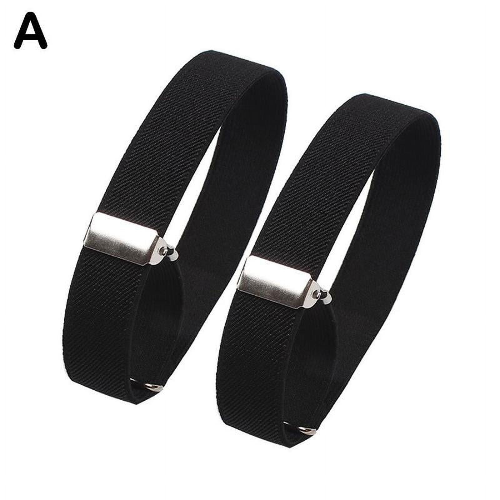 CXKUN AntiSlip Shirt Sleeve Holders Elastic Sleeve Garters Stretch