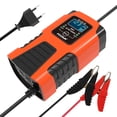 thumbnail image 1 of CXSMXC  6V& 12V 2A  Battery Chargers  for Cars, Motorcycles, ATVs, Lawn Mower and More  Input voltage: 100-240V AC (US-Plug), 1 of 6