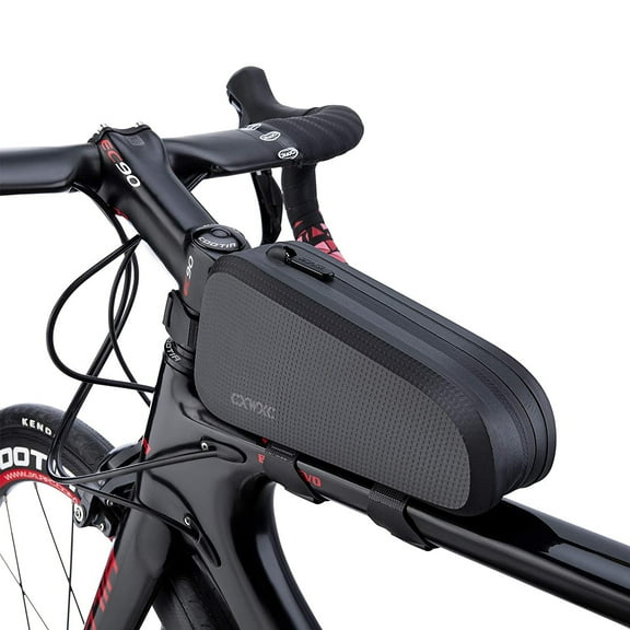 CXWXC Bike Accessories Top Tube Bag Mount Front Frame Bike Bags Waterproof Cycling Phone Pouch Bicycle Bag
