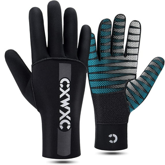 CXWXC Neoprene Diving Wetsuit Gloves for Men Women Warm Water Sports Glove for Scuba Snorkeling Surf Kayaking Swim(2XL/3XL)