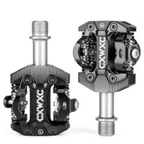 CXWXC SPD Pedal Mountain Bike Pedals 3 Sealed Bearing 9/16" CNC Machined Cr-Mo Axle Bicycle MTB Pedals