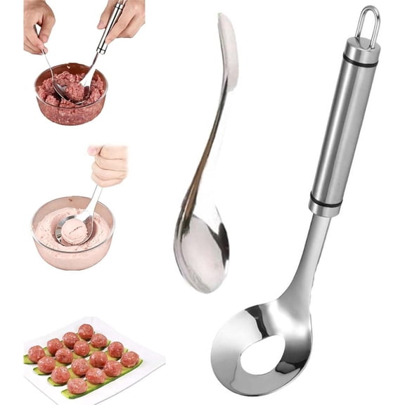 CXYTX Meatball Spoon,2027 New Stainless Meatball Spoon Maker