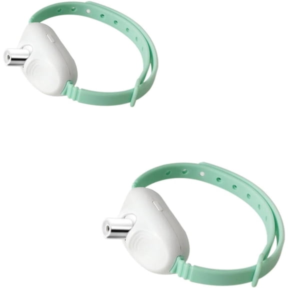 CXYTX Rechargeable Laser Collar Toy. 41° Adjustable Head, & 2 Play Modes. Lightweight TPU Collar Fits Most Cats. Perfect Self-Play Toy for Home & Work. (Green 2pcs),Green 2pcs,Laser collar toy
