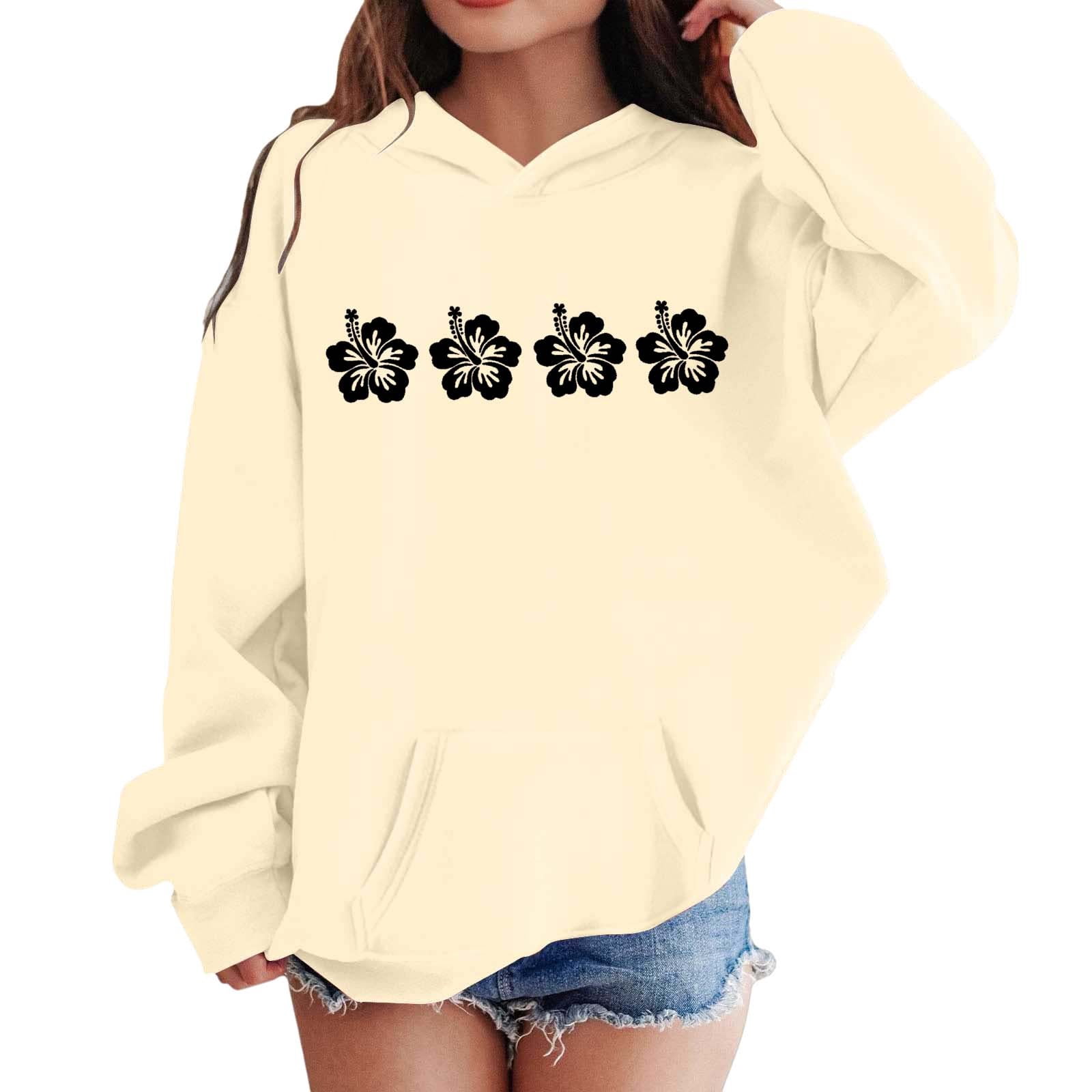 CXYYY Girls Hoodies &amp; Sweatshirts For Winter Size 7-8,Casual Wear Round ...