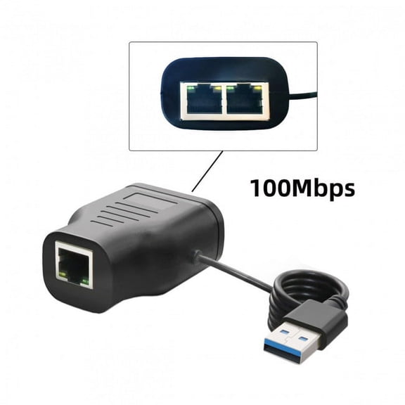 CY 100Mbps STP UTP RJ45 8P8C Plug To Dual RJ45 HUB Splitter Network Ethernet Switcher Adapter