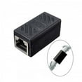thumbnail image 1 of CY CAT6 RJ45 Female to Female Lan Connector Ethernet Network Cable Extension Adapter With Shield, 1 of 7