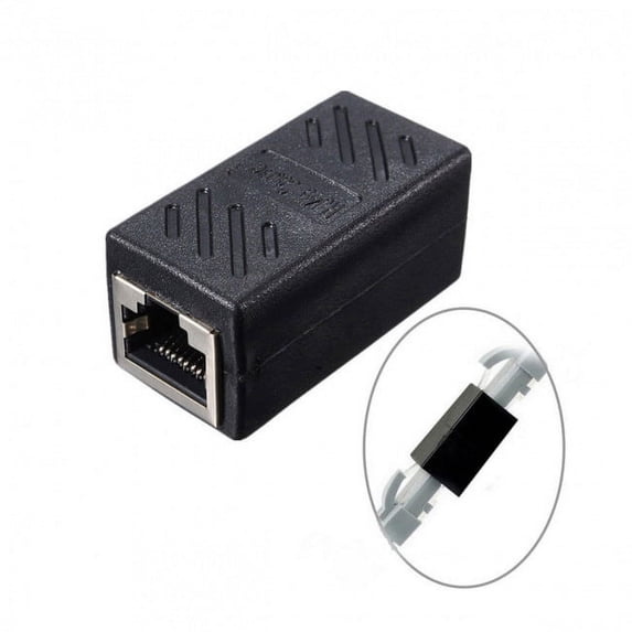 CY CAT6 RJ45 Female to Female Lan Connector Ethernet Network Cable Extension Adapter With Shield