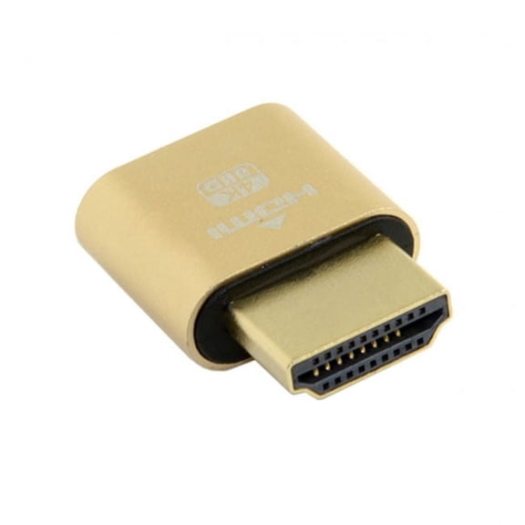 CY CY Virtual Display Adapter HDMI 1.4 DDC EDID Dummy Plug Headless Ghost Display Emulator 1920x1080p@60Hz