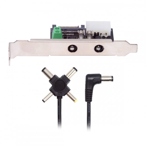 CY DC 12V 5V Output Power System Intelligent Control Management System Power Card with PCI-E Bracket for Monitor Router