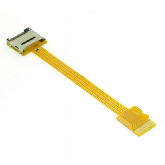 CY Micro SD TF Memory Card Kit Male to Female Extension Soft Flat FPC Cable Extender 10cm