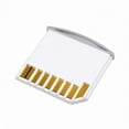 thumbnail image 1 of CY Micro SD TF to SD Card Kit Mini Adaptor for Extra Storage Macbook Air / Pro / Retina White, 1 of 7
