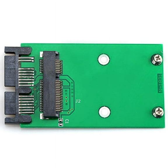 CY Mini PCI-E mSATA SSD to 1.8" Micro SATA 7+9 16pin Adapter Add on Cards PCBA for SSD Hard Disk