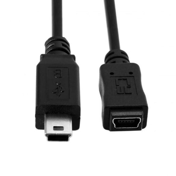 CY USB 2.0 Hi speed Mini USB 5Pin Male to Female Extension Adapter Cable 50cm