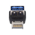 thumbnail image 1 of CY USB 3.1 Front Panel Header Male Type-E to Type-A USB3.0 Female Data Adapter Up Angled 90 Degree for Motherboard, 1 of 9