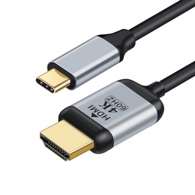 Wewoo - Câble Mini HDMI USB-C / Type-C Mâle à Micro HDMI Type-D d