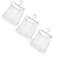 thumbnail image 1 of CY5O5ee 3PCS Hanging Mesh Bags with Hook Multifunctional Mesh Storage Bags Breathable Clothes Pin Bag for Kitchen Bathroom Bedroom Laundry Organization, 1 of 7
