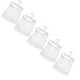 thumbnail image 1 of CY5O5ee 5PCS Hanging Mesh Bags with Hook Multifunctional Mesh Storage Bags Breathable Clothes Pin Bag for Kitchen Bathroom Bedroom Laundry Organization, 1 of 7