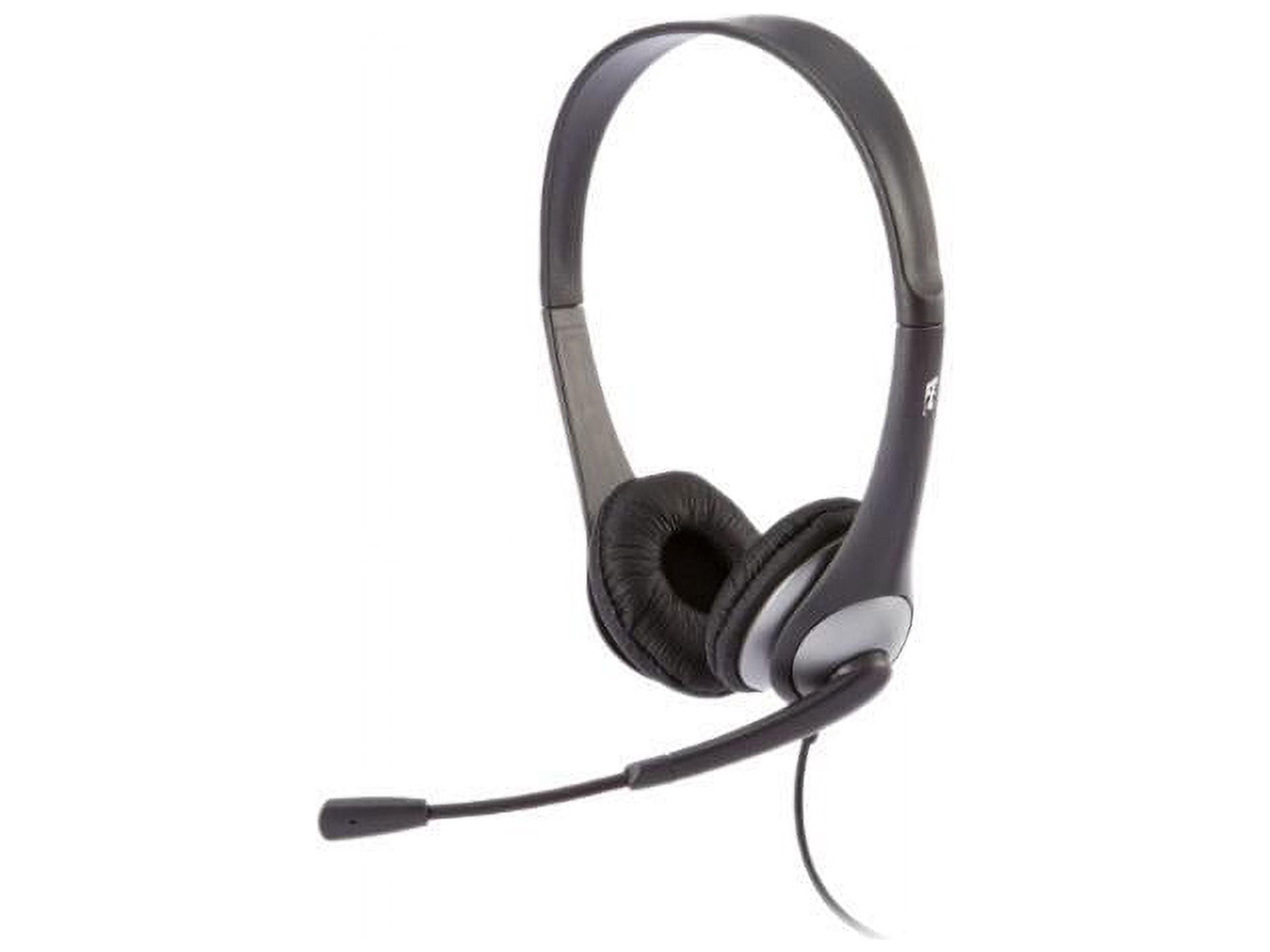 Cyber Acoustics AC-204 Universal PC Headset with Noise-Cancelling