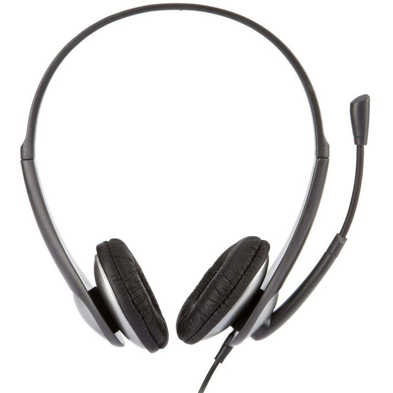 Cyber Acoustics AC-204 Universal PC Headset with Noise-Cancelling