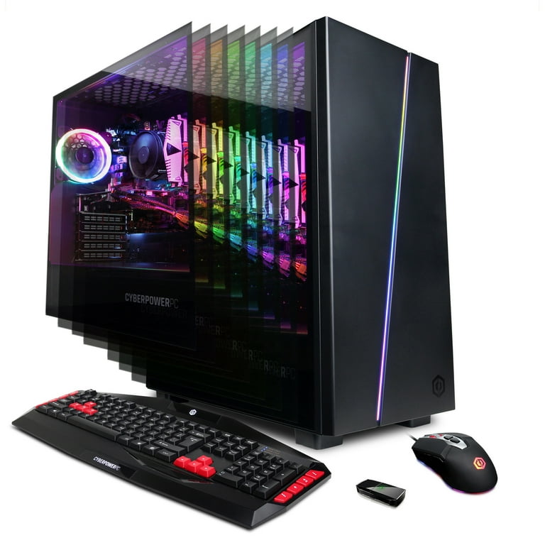 CYBERPOWERPC Gamer Master Gaming Computer, AMD Ryzen 2300X