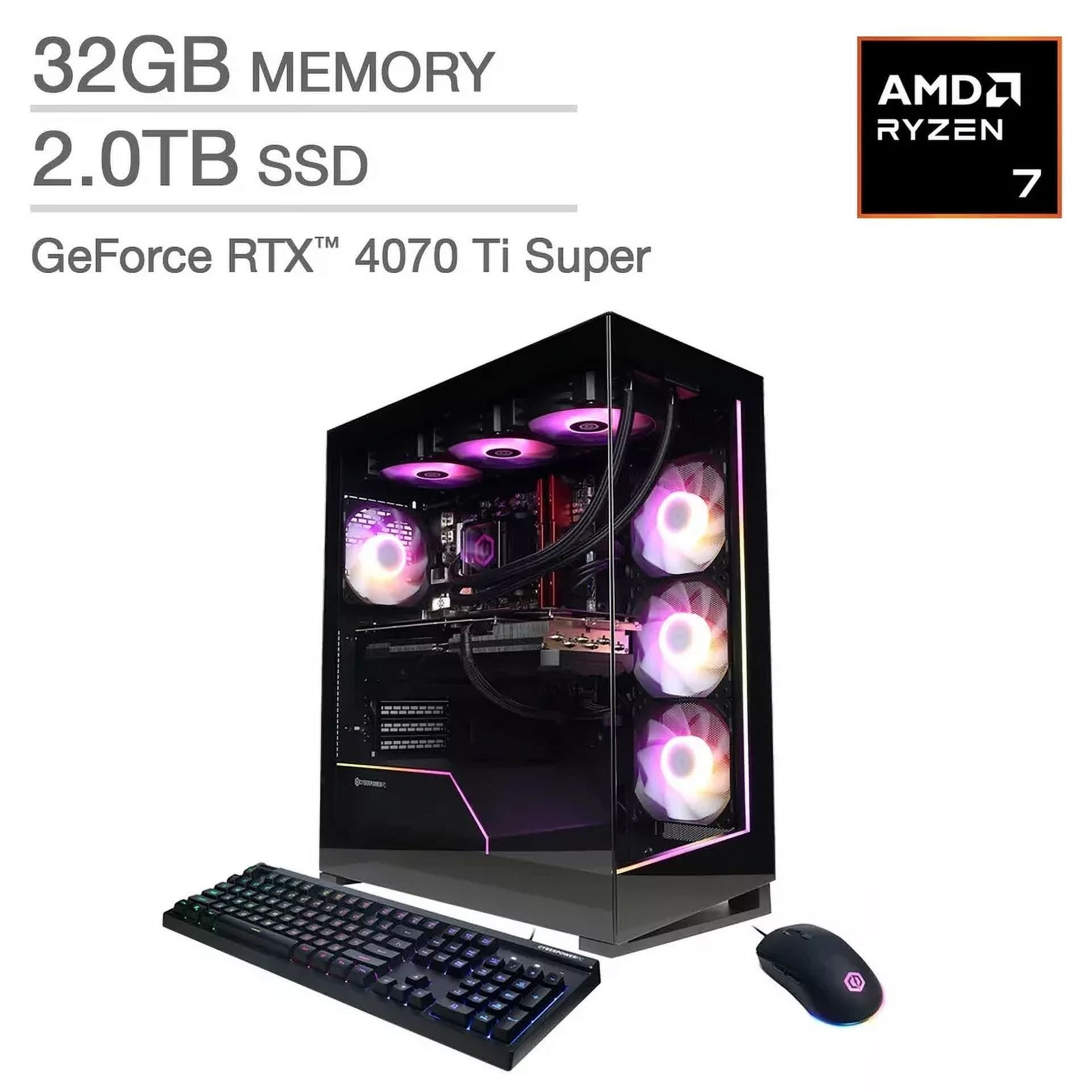 Ryzen7 9800X3D × RTX4070Ti Super CYBERPOWERPC-Gamer-Supreme-