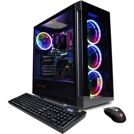 CYBERPOWERPC Gamer Xtreme VR Gaming PC, Intel Core i5-11600KF 3.9GHz, 16GB DDR4, GeForce RTX 3060 12GB, 500GB NVMe SSD, 1TB HDD, WiFi Ready & Win 11 Home (GXiVR8480A10)