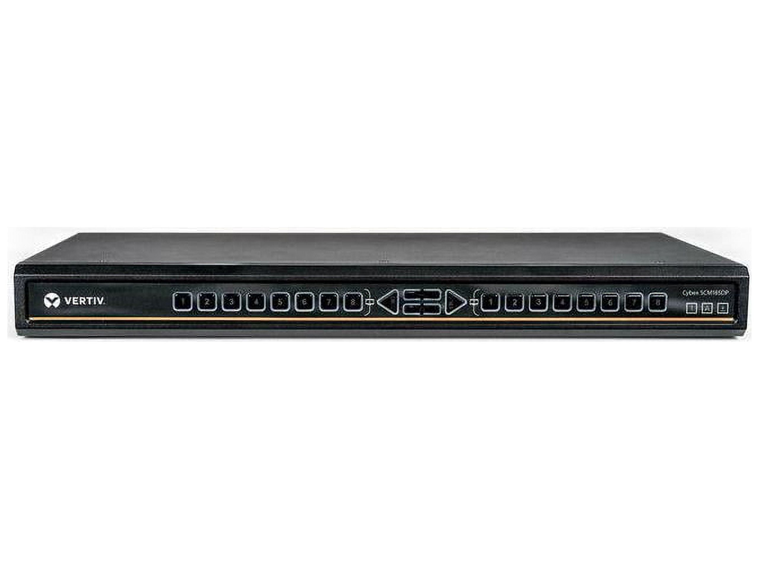 CYBEX Secure Desktop KVM Switches Universal DP/H Secure Desktop Matrix 2x8 KVM with CAC, PP4.0