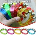 thumbnail image 1 of CYBIBO Baby Rattle, Baby Toys Clearance! 1PC Plastic Musical Instruments Toys Color Half Hand Five Bells, 1 of 2