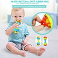 thumbnail image 1 of CYBIBO Baby Rattle, Baby Toys Clearance! Baby Musical Hand Shaking Rattle Toy Todder Educational Teether Dumbbell Toy, 1 of 3