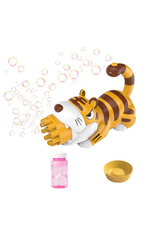 Bubble Machine, Animals Bubble Machine Light Music Automatic Bubble Blowing Camera 50ML