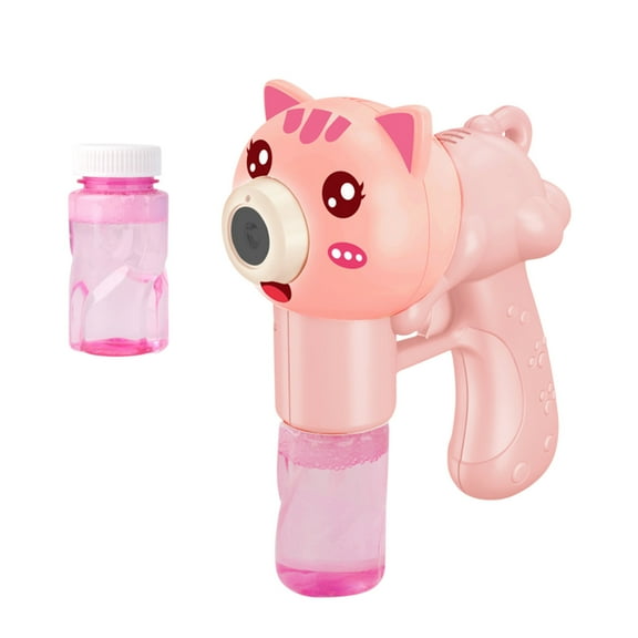 CYBIBO Bubble Machine, Animals Bubble Machine Light Music Automatic Bubble Blowing Camera 50ML